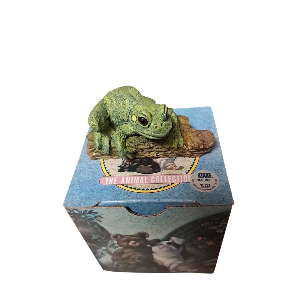 Stone Critters Tree Frog Figurine